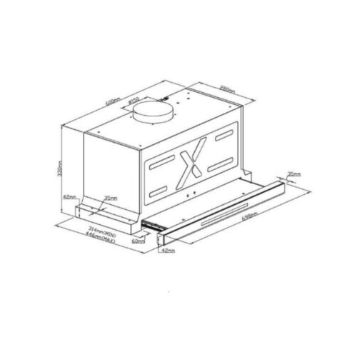 kich thuoc may hut mui am tu grandx gx h70f75b